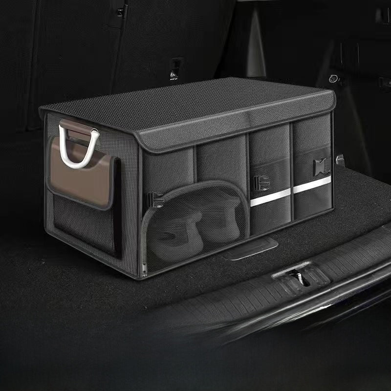 Car trunk storage box