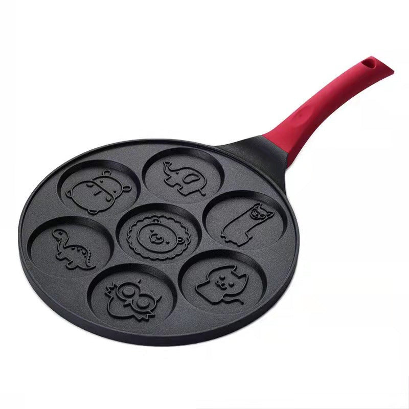 Four-hole breakfast egg burger pot