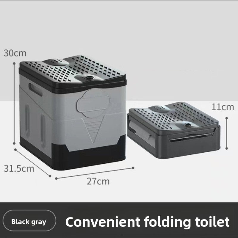 Portable Car Folding Toilet Toilet