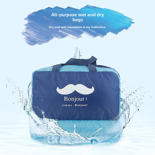 Beach Swimming Dry and Wet Separation  Wash Storage Bag