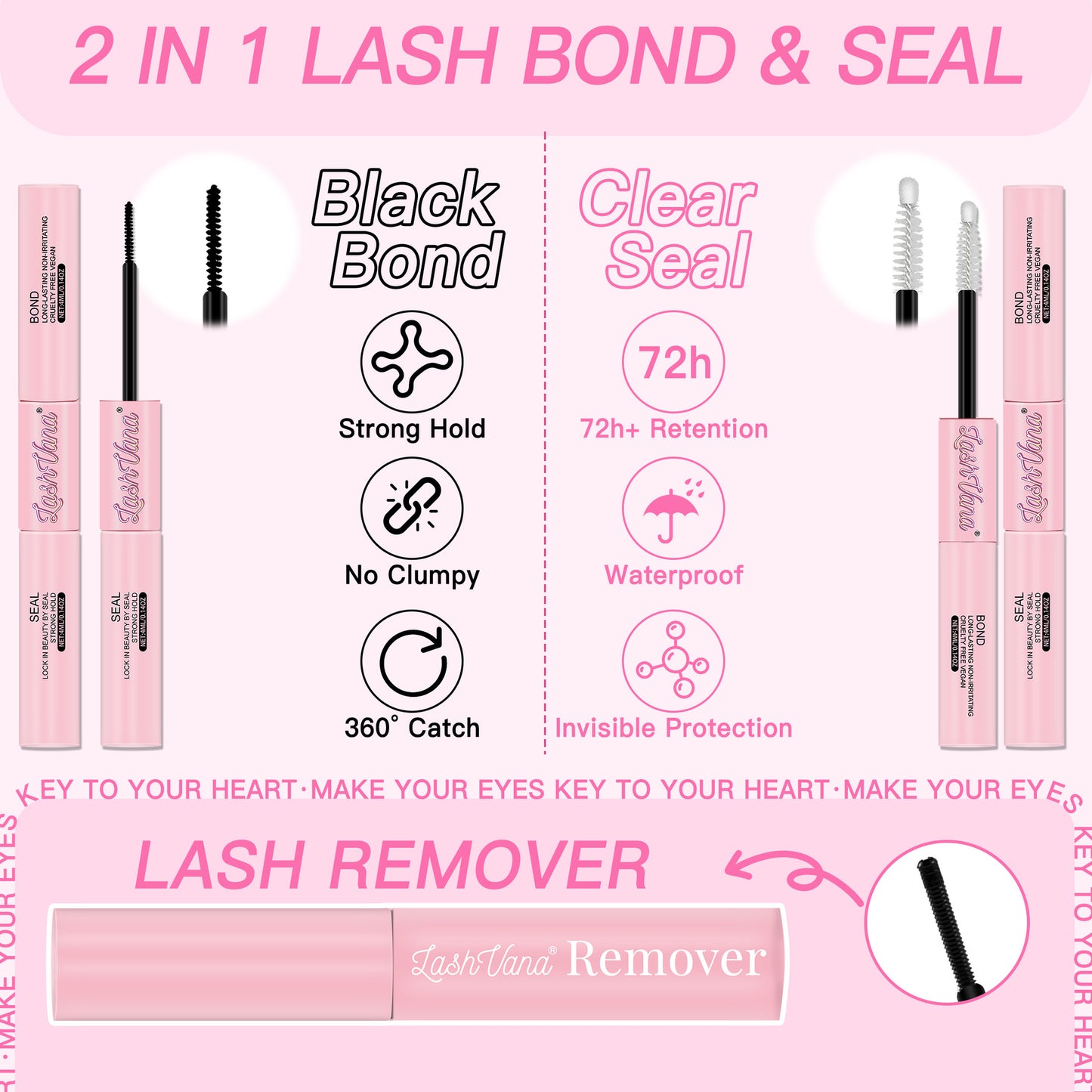 Segmented Self-Grafting False Eyelashes Set