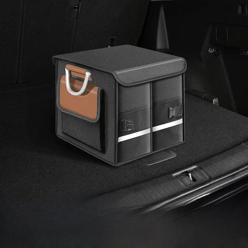 Car trunk storage box