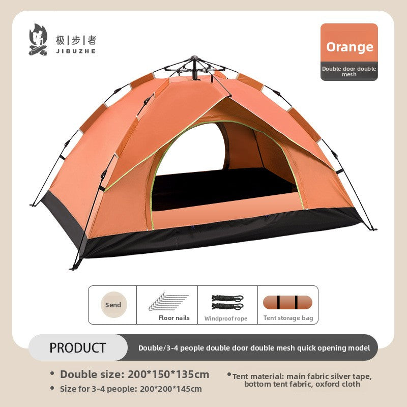 Outdoor Tent Full-automatic Sunscreen Windproof Quick Opening