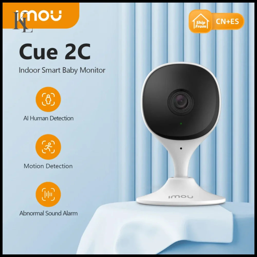 IMOU Cue 2C 1080P Security Action Indoor Camera Baby Monitor Cue 2C Add 32GB / KR / 3.6mm|CHINA