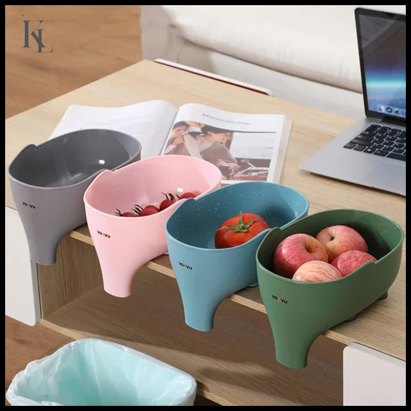 Sink Strainer Elephant Sculpt Leftover Drain Basket Soup Garbage Filter