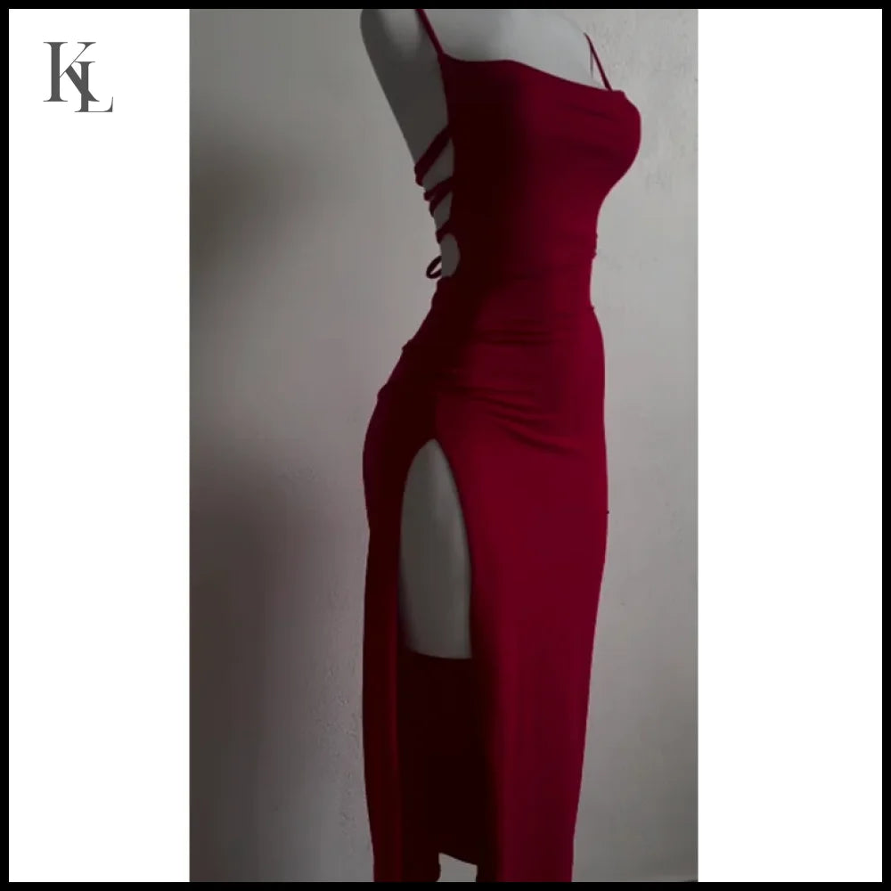 Summer Halter Strap Spice Girl Hip Dress