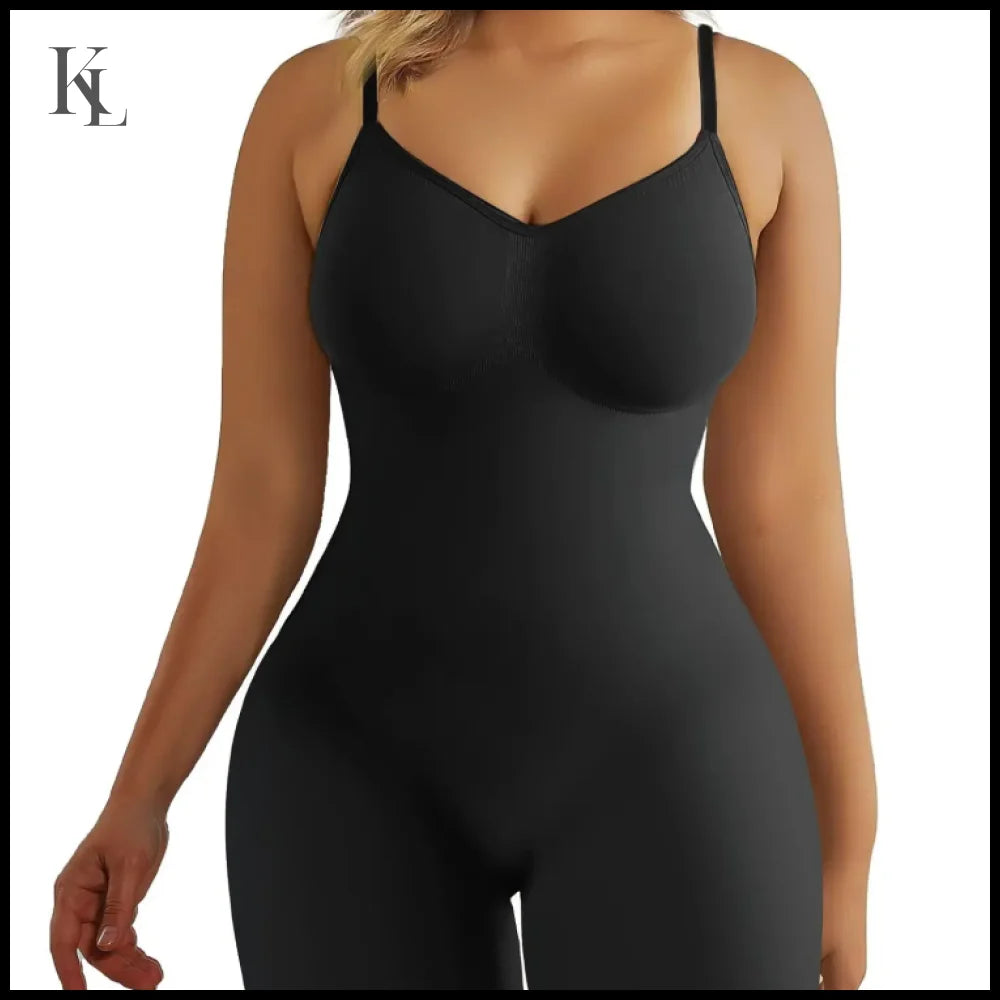 Tummy Control Shapewear Seamless High Waist Flat Belly Belt Stretch & Body Shaper black / S