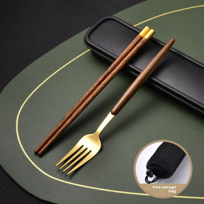 Stainless steel forks chopsticks and spoons