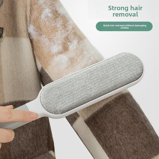 Brush and bristle remover for clothes