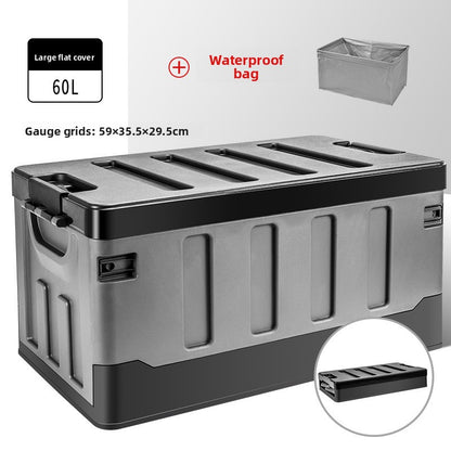 Car trunk storage box