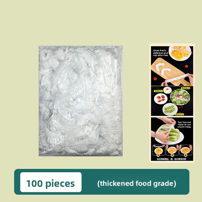 Tear-free disposable cling film cover