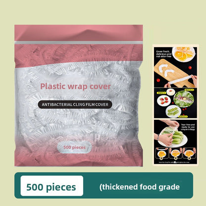 Tear-free disposable cling film cover