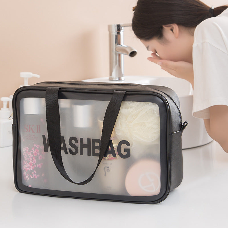 Transparent Waterproof PVC Cosmetic Bag for Travel