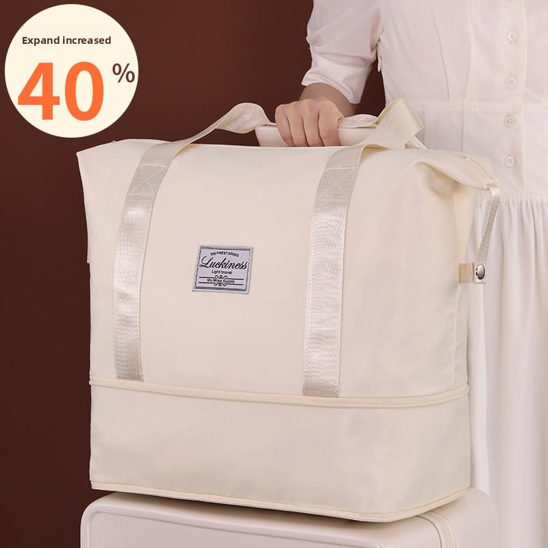Foldable Lightweight Travel Bag with Dry-Wet Separation