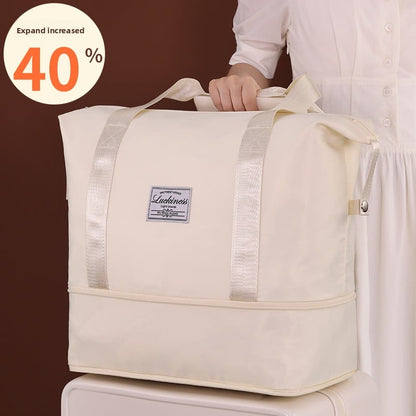 Foldable Lightweight Travel Bag with Dry-Wet Separation