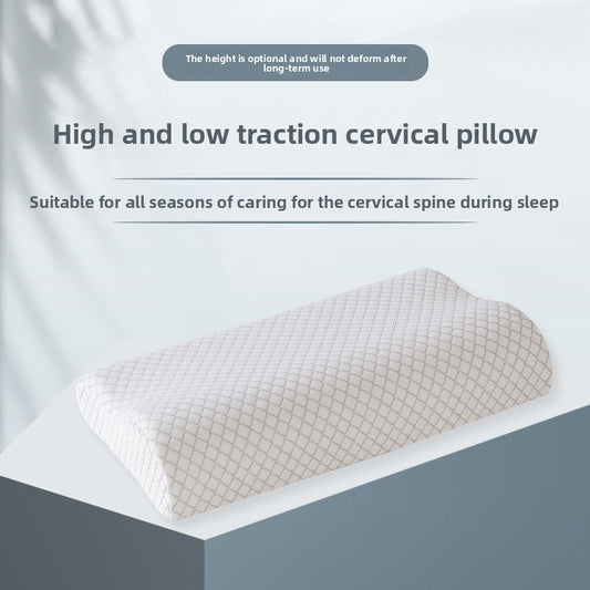 Memory cotton pillow core wave pillow