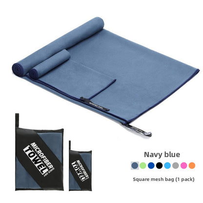 Double-sided fleece beach towel for sports
