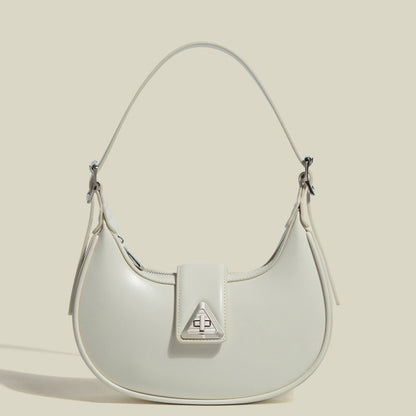 French crescent-shaped handbag