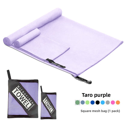 Double-sided fleece beach towel for sports