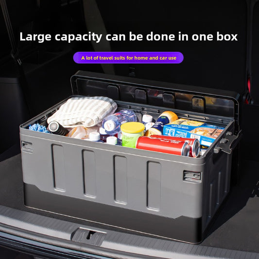 Car trunk storage box