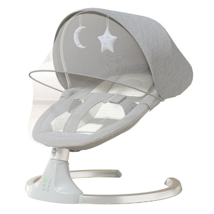 Baby rocking chair, a magic tool for soothing kids, baby sleeping lounge chair, and electric cradle for newborns