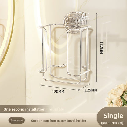 Bathroom Light Luxury Creative Stainless Steel Paper Box