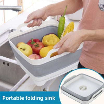 Portable fruit and vegetable washing storage frame