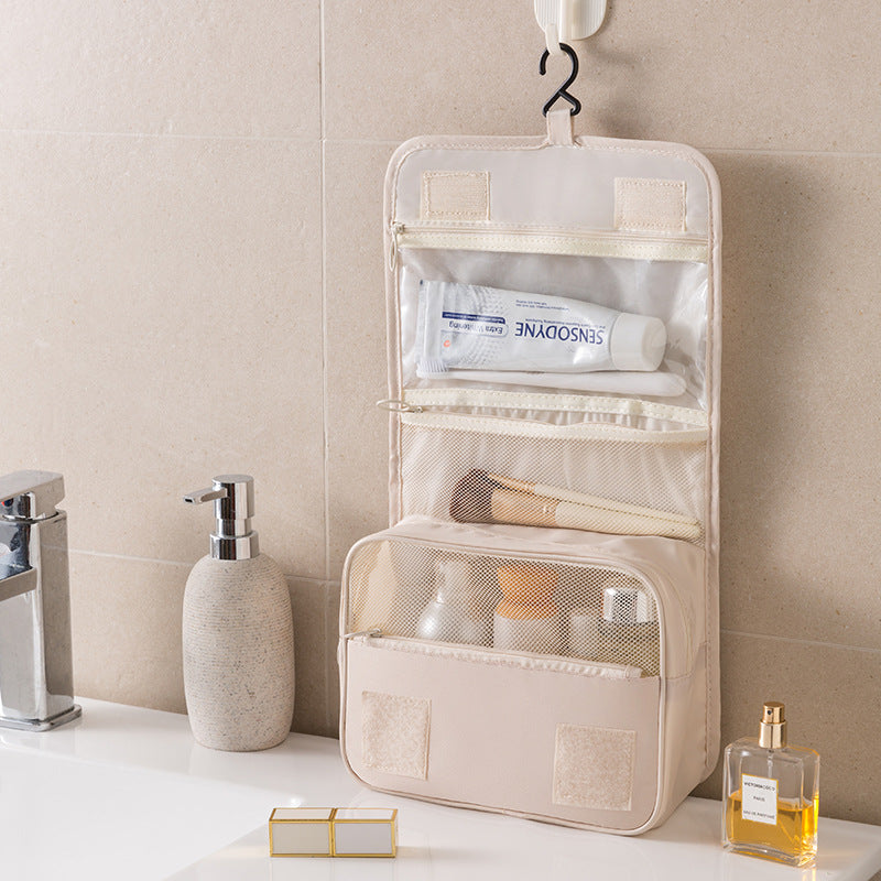 Portable Travel Portable Men's and Women's Hook Toiletry Cosmetic Bag