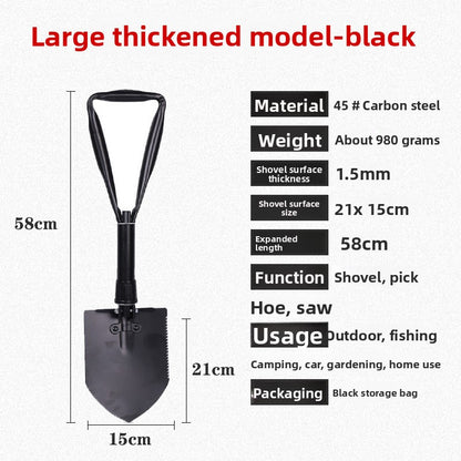 Multi-functional engineer shovel