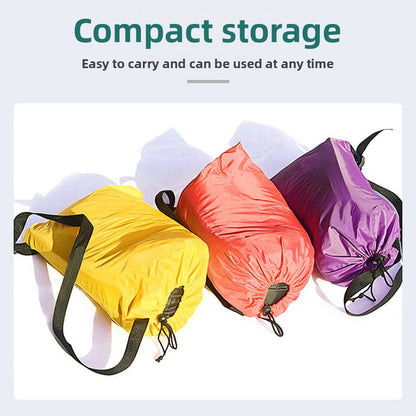 outdoor camping sleeping bag inflatable bed