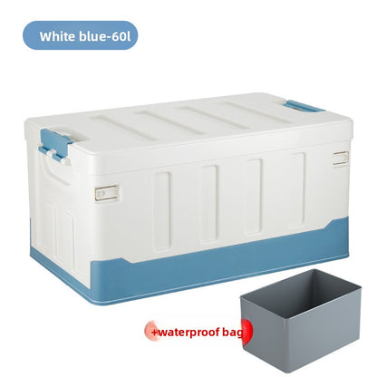 Car trunk storage box