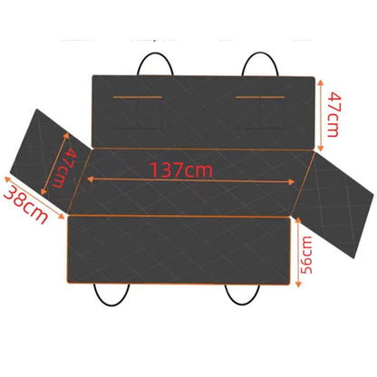 pet car mat car anti-dirty mat dog out rear car mat waterproof Oxford cloth car seat cover