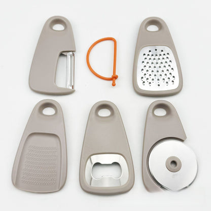 Kitchen portable five-in-one kitchen gadgets