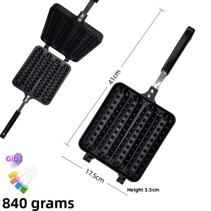 Waffle machine molds for household use