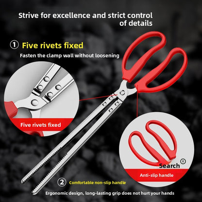 Household stainless steel carbon tongs