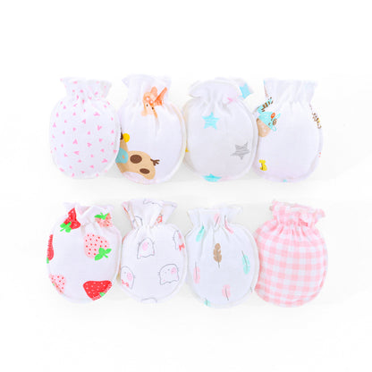 Newborn scratch-resistant gloves