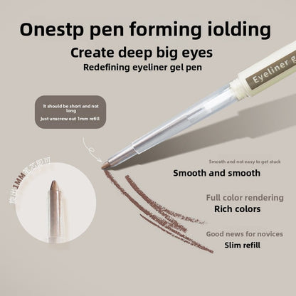 Long-lasting waterproof and sweat-proof eyeliner