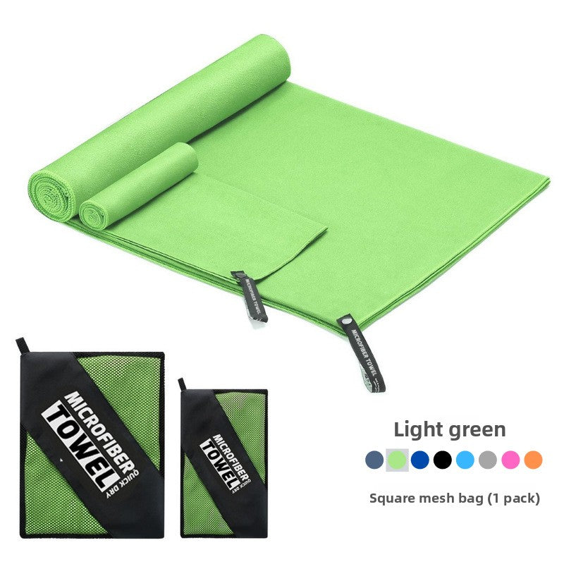 Double-sided fleece beach towel for sports