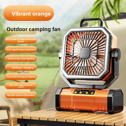 Outdoor camping fan