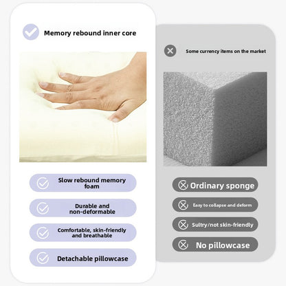 Memory foam pillow slow rebound pillow