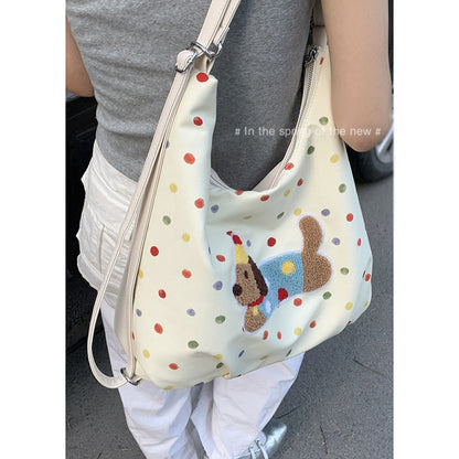 Dachshund Canvas Tote Bag for Women
