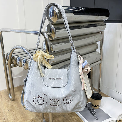 Fashionable commuting single-shoulder crossbody bag