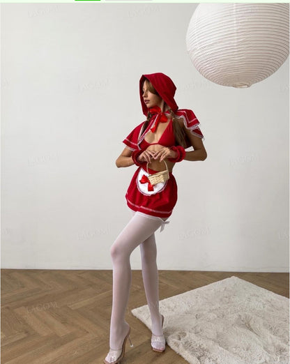 Bows-shaped Christmas neckpiece nurse uniform