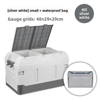 Car trunk storage box