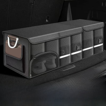 Car trunk storage box