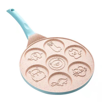 Four-hole breakfast egg burger pot
