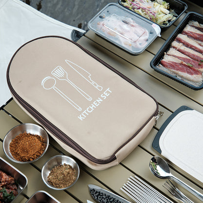 Outdoor Tableware Portable suit