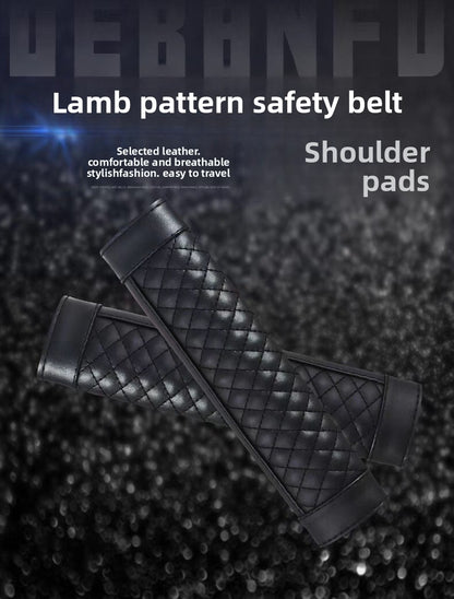 Checkered shoulder guard for extended vehicles