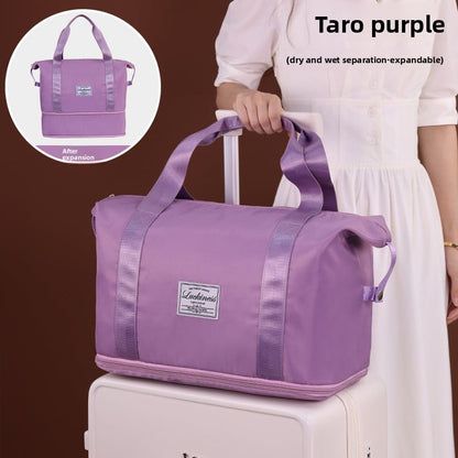 Foldable Lightweight Travel Bag with Dry-Wet Separation