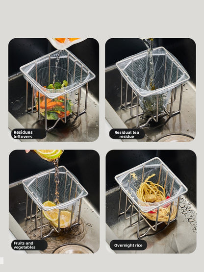 Stainless steel sink filter screen